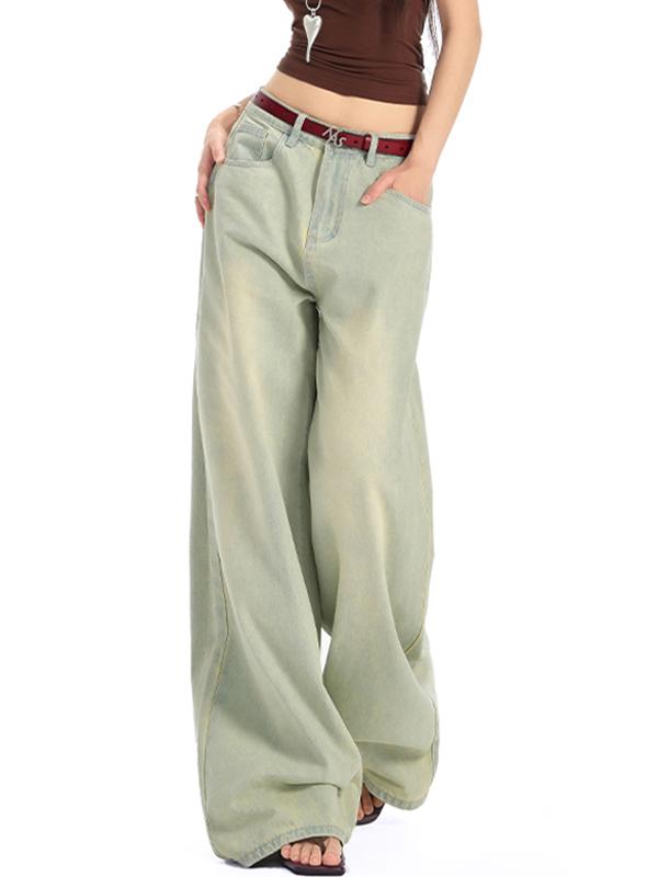 Loose-Fitting Boyfriend Jeans Product Image