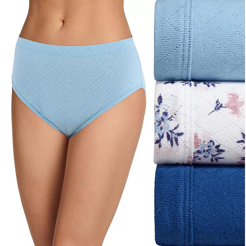 Women's Jockey® Elance Breathe 3-pack French Cut Panty Set 1541,  Product Image