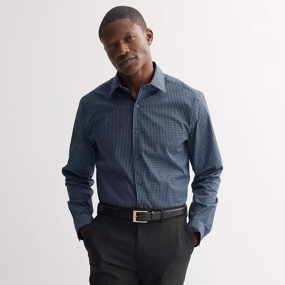 Men's Apt. 9® Premier Flex Regular-Fit Dress Shirt,  Product Image