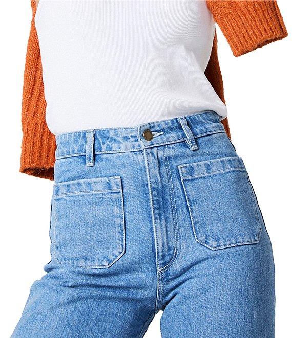 Rolla's Sailor Denim High Rise Wide Leg Jeans Product Image
