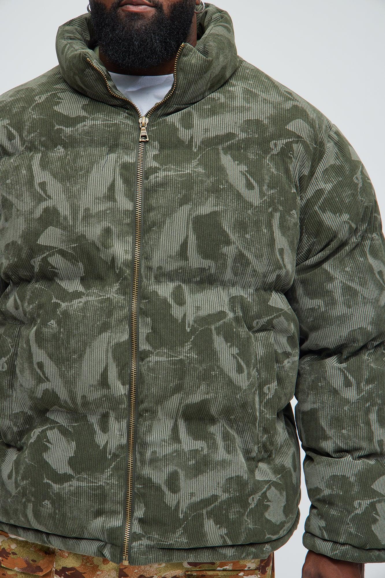 Medley Puffer Jacket - Green Product Image