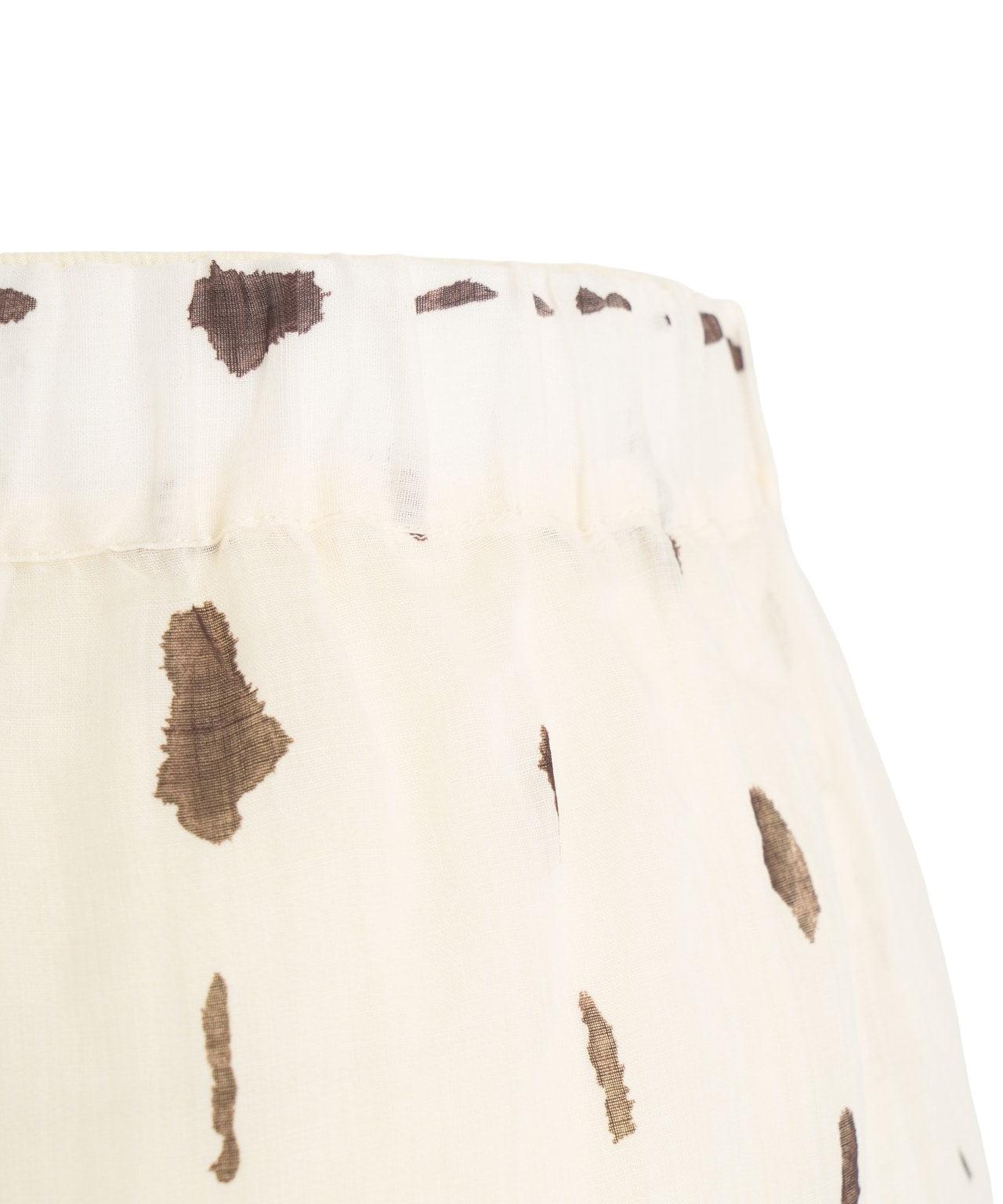 Ramie shorts with print Product Image