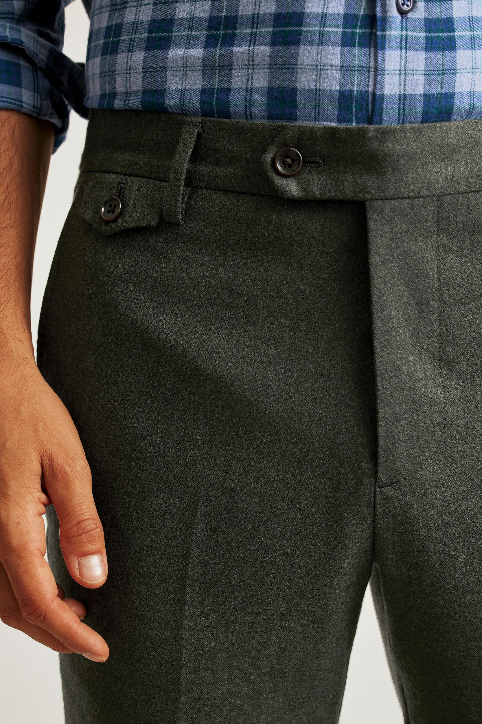Jetsetter Italian Brushed Wool Dress Pant Product Image