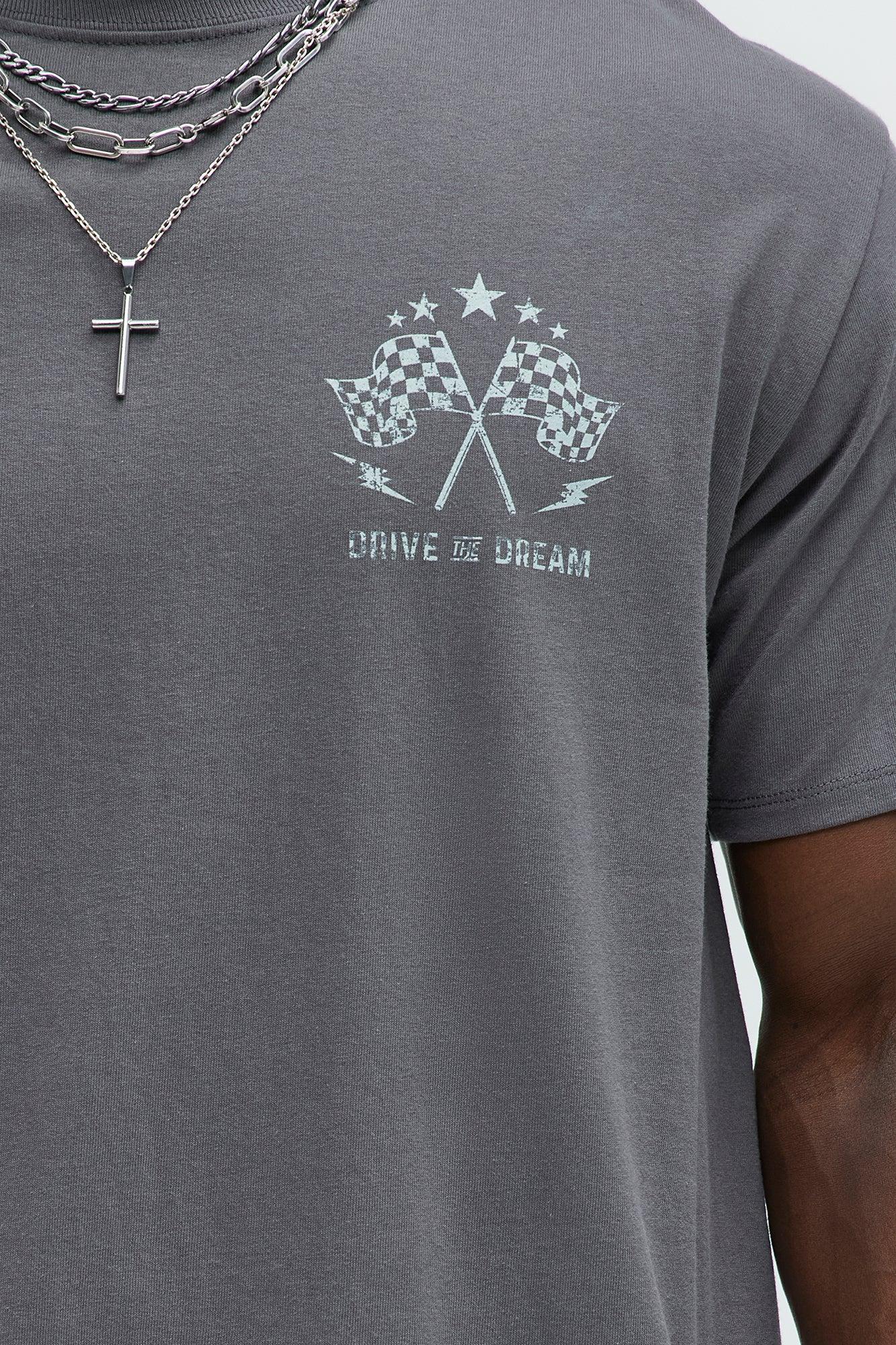 Racing Legends Rise Short Sleeve Tee - Charcoal Product Image