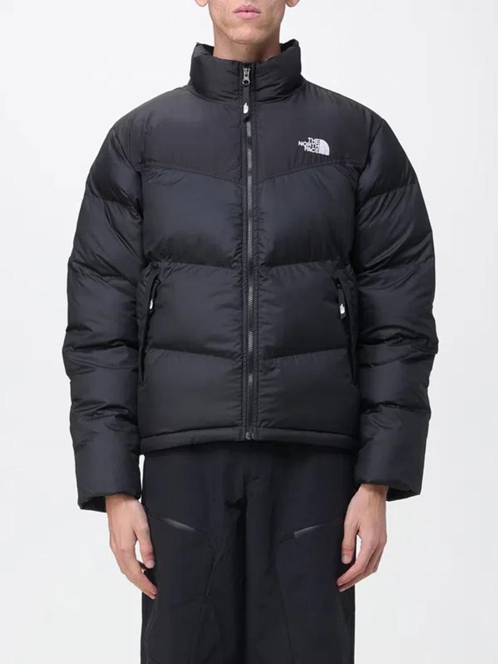THE NORTH FACE Lightweight Insulated Down Jacket With High Collar In Black Product Image