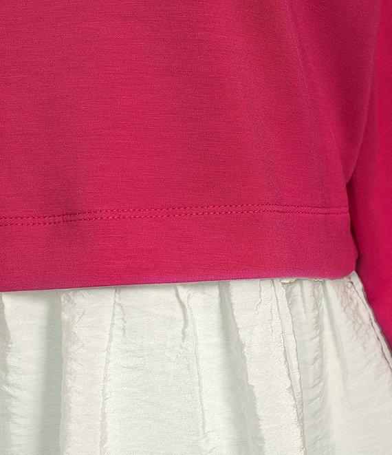 I.N. San Francisco Long Sleeve Two-fer Tunic Top Product Image