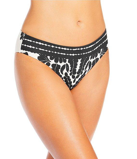 Antonio Melani Talavera Bonded Ruffle V-Neck Bralette Swim Top Product Image