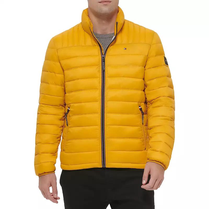 Big & Tall Tommy Hilfiger Stand Collar Packable Puffer Jacket, Men's,  Product Image