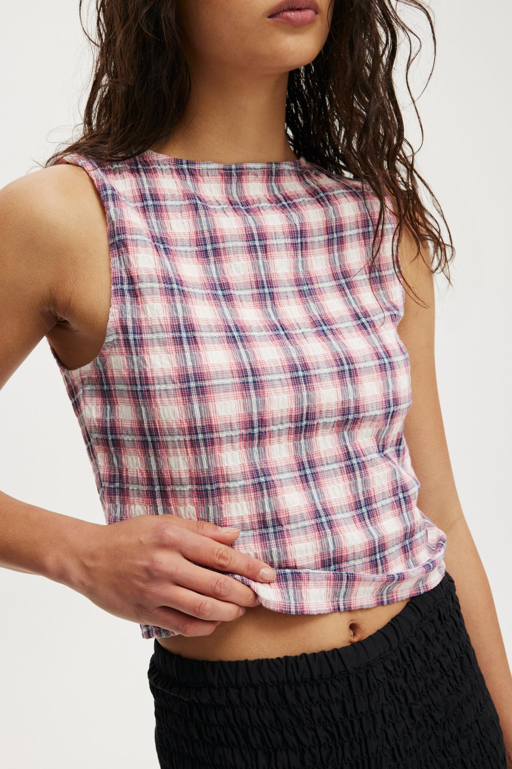 Alina Shirred Boat Neck Top Product Image