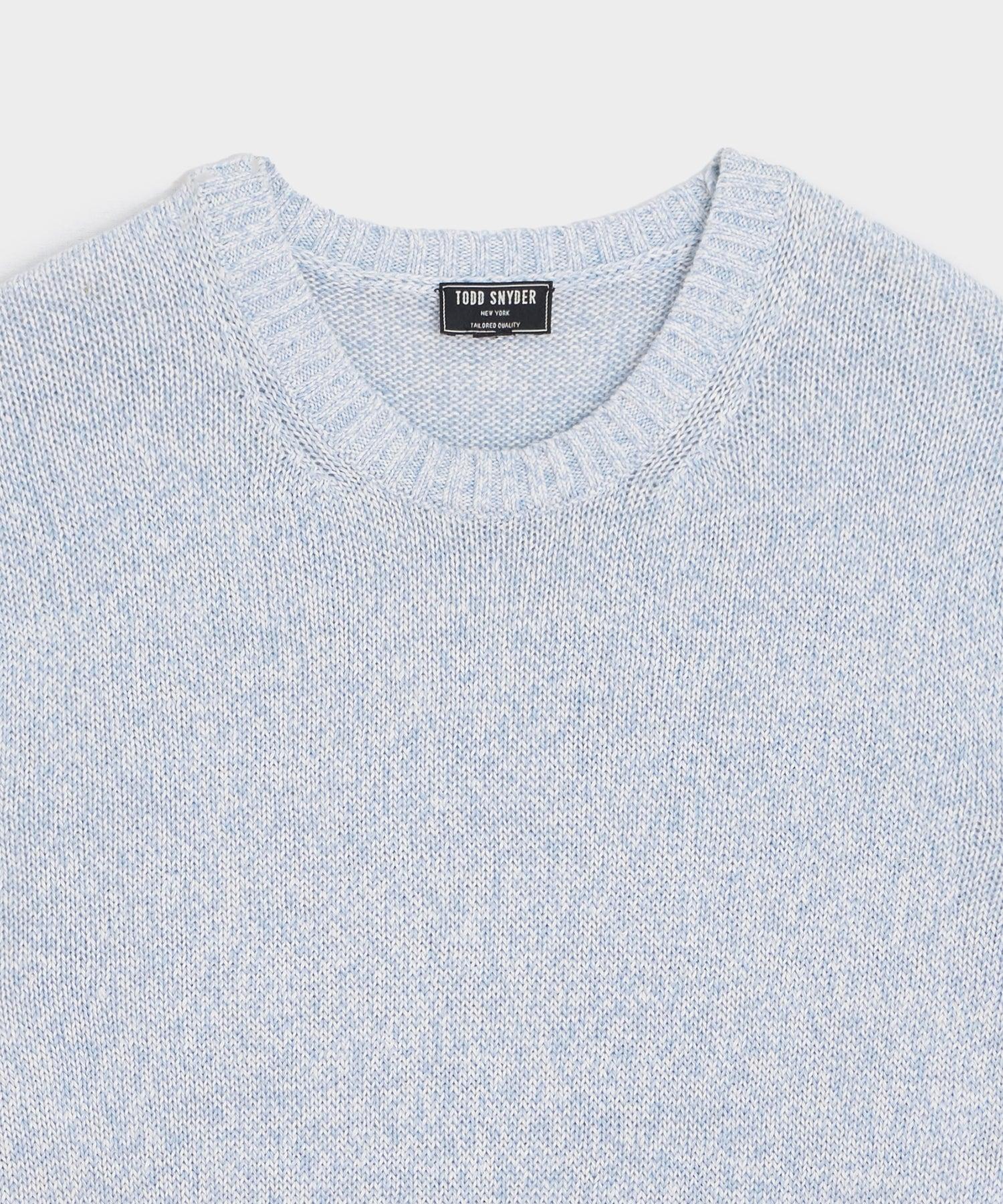 Linen Crewneck Sweater Product Image