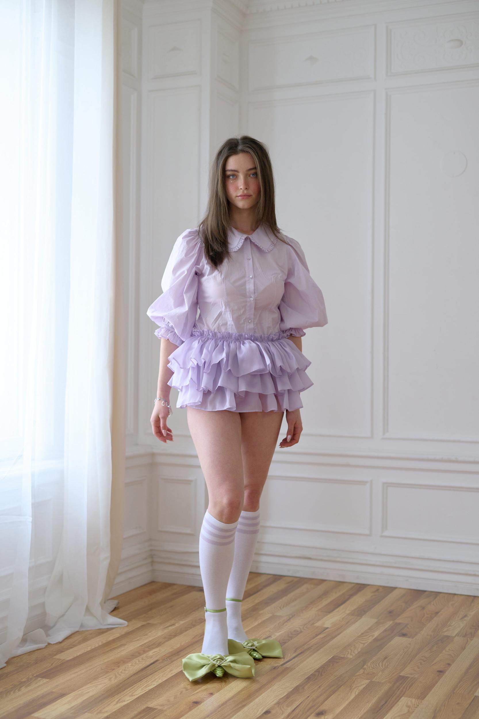 The Thunder Cloud Meadow Blouse Product Image