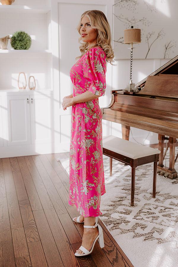 Chateau Brunch Floral Maxi Dress Product Image