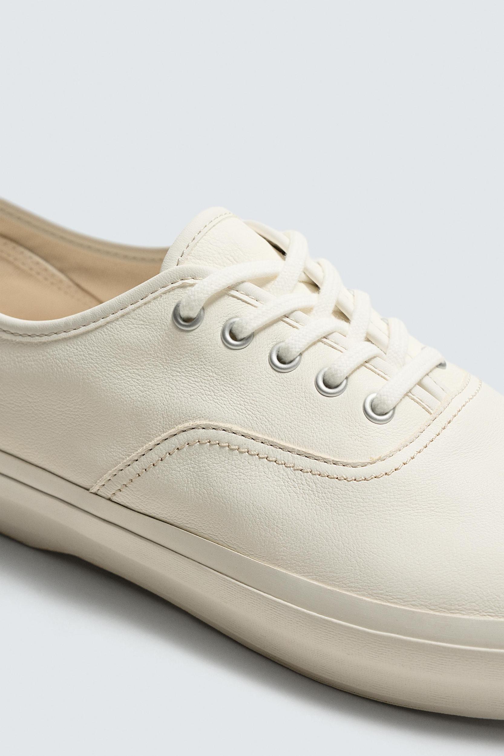 LEATHER SNEAKERS Product Image