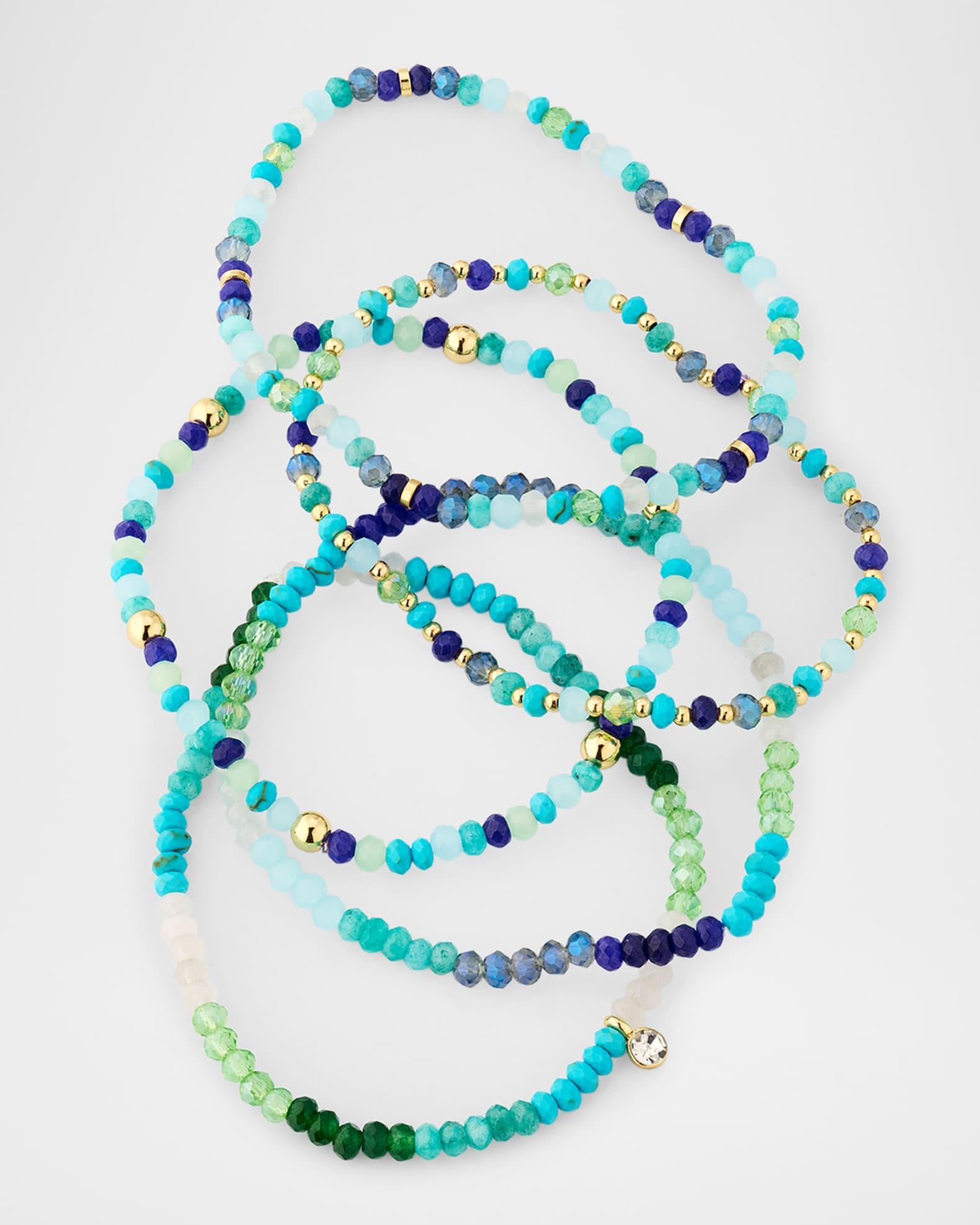 Indya Semi-Precious Bead Bracelet Set Product Image