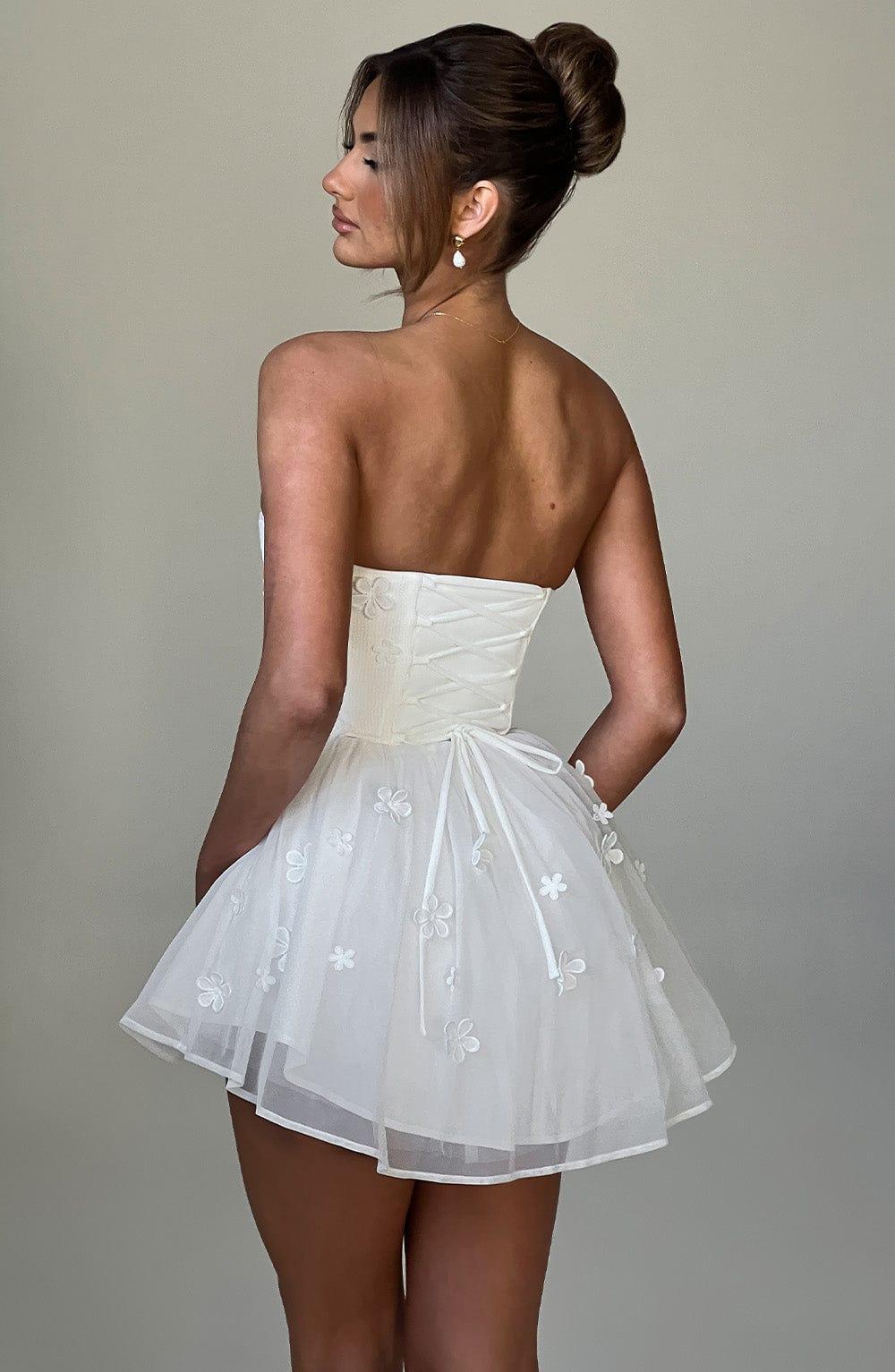 Justina Playsuit - Ivory Product Image