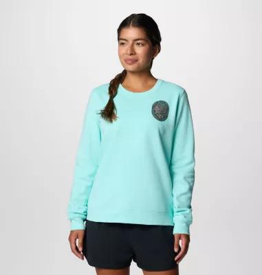 Columbia Womens PFG Graphic Sweatshirt Crew- Product Image