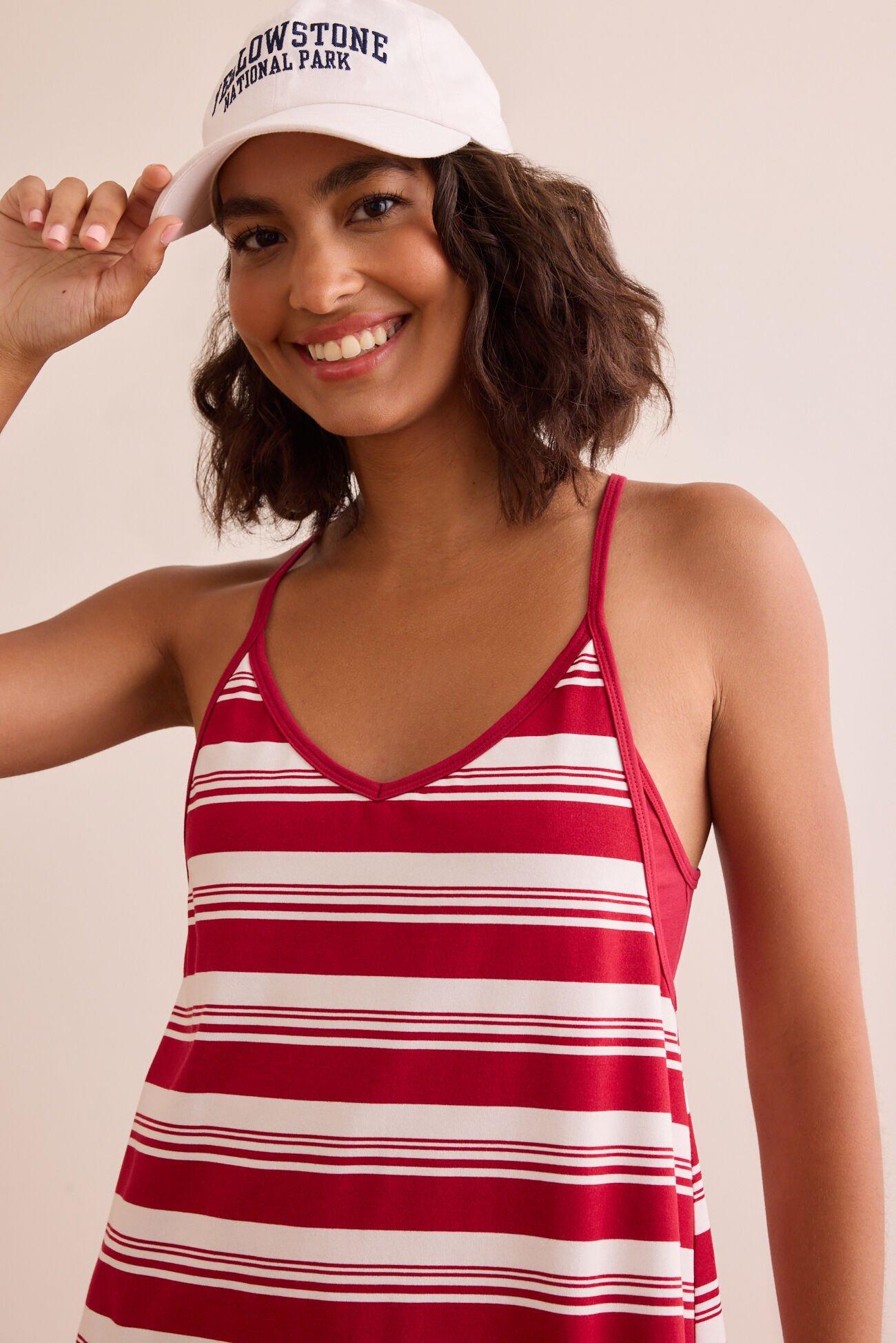 Hang Tough Stripe Mini Dress Product Image