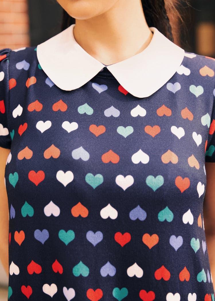 School Days Collared Dress Product Image