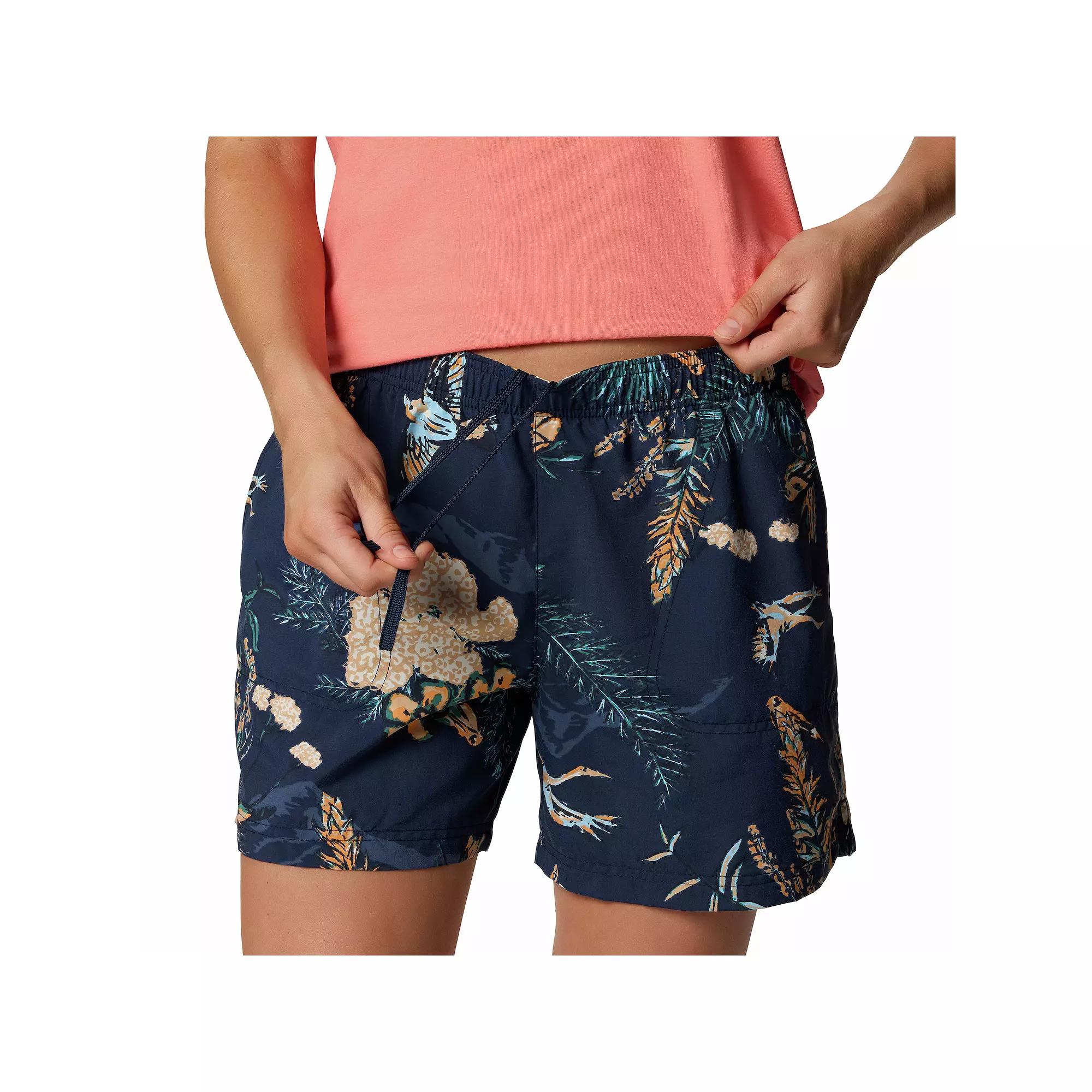 Women's Columbia Sandy River Printed Shorts III,  Product Image