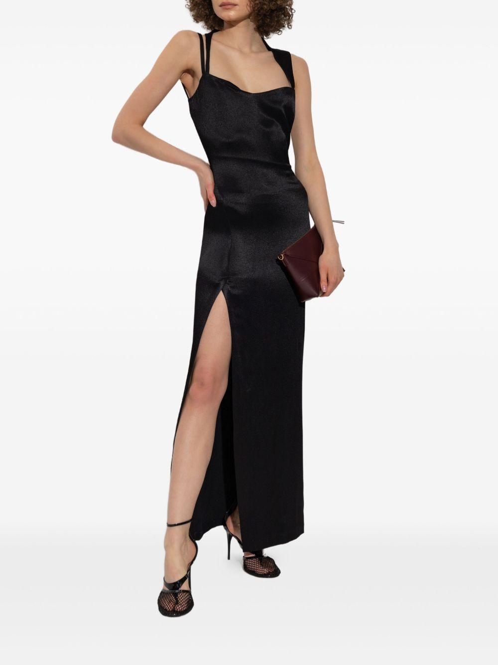 sweetheart-neck dress Product Image