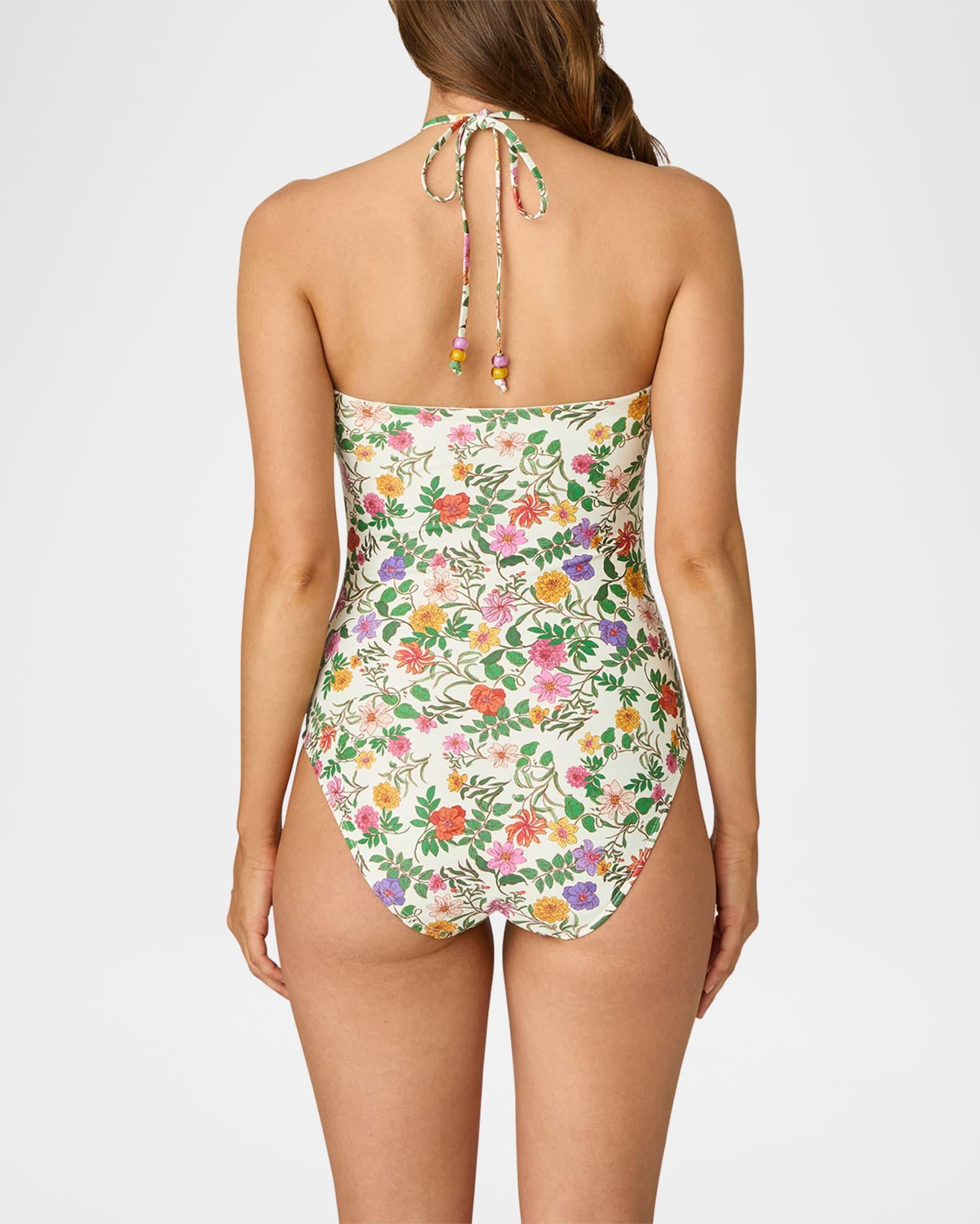 Cinched One-Piece Swimsuit  Product Image