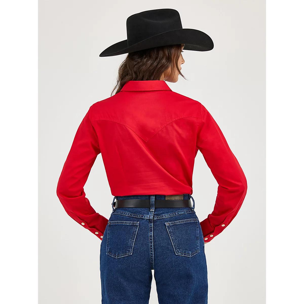 Women's Wrangler Western Button Down Shirt Product Image