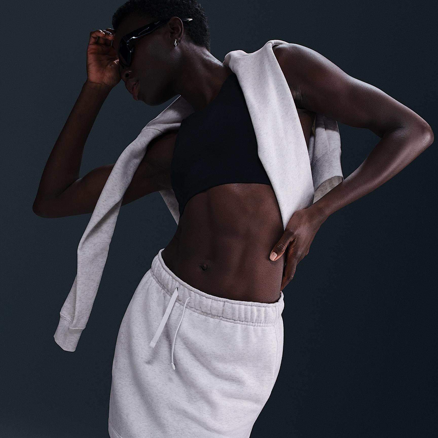 Womens Nike Sportswear Club Fleece Mid-Rise Skirt | HV2344-051 Product Image