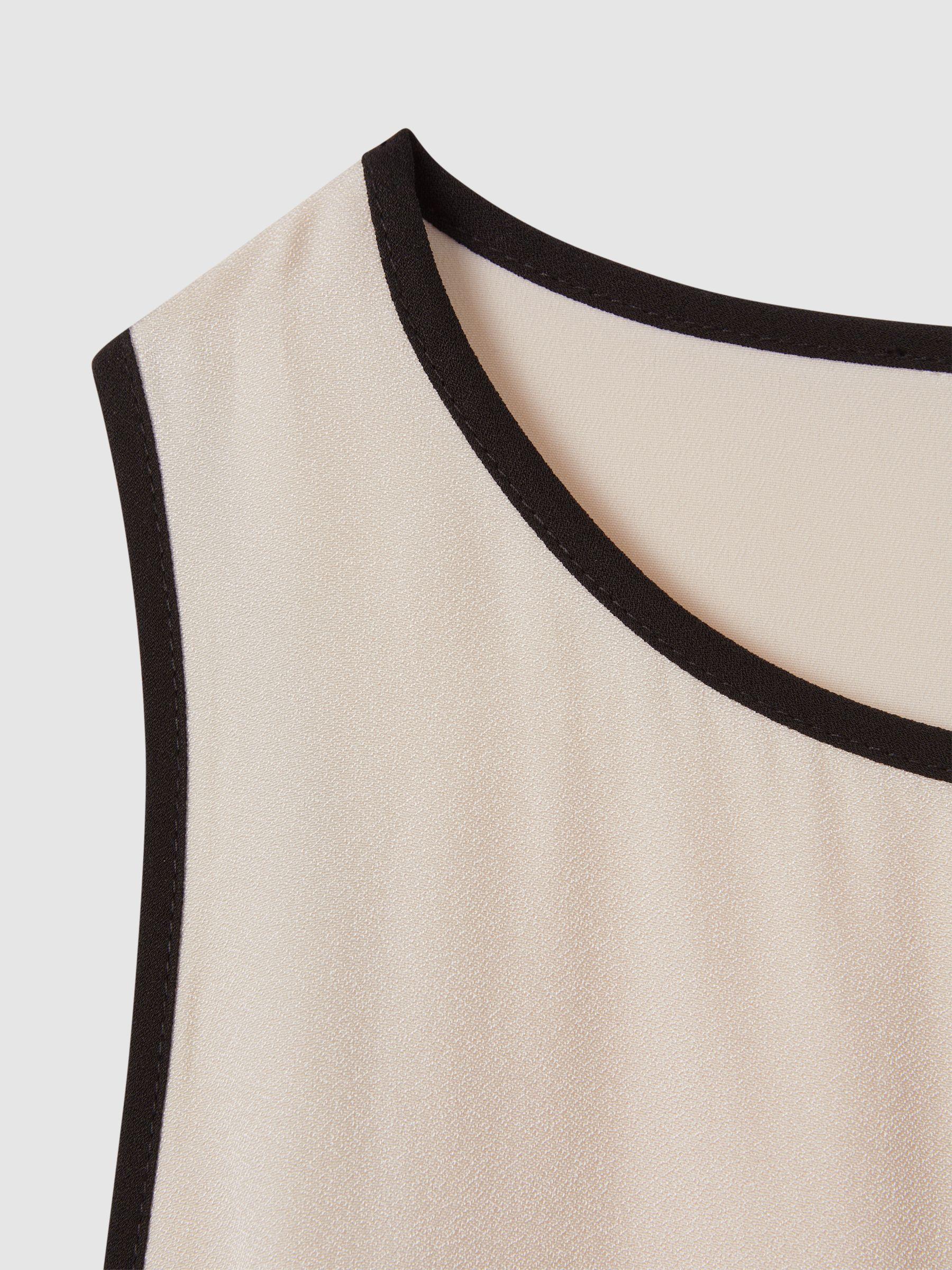 Cut-Out Maxi Dress in White Product Image