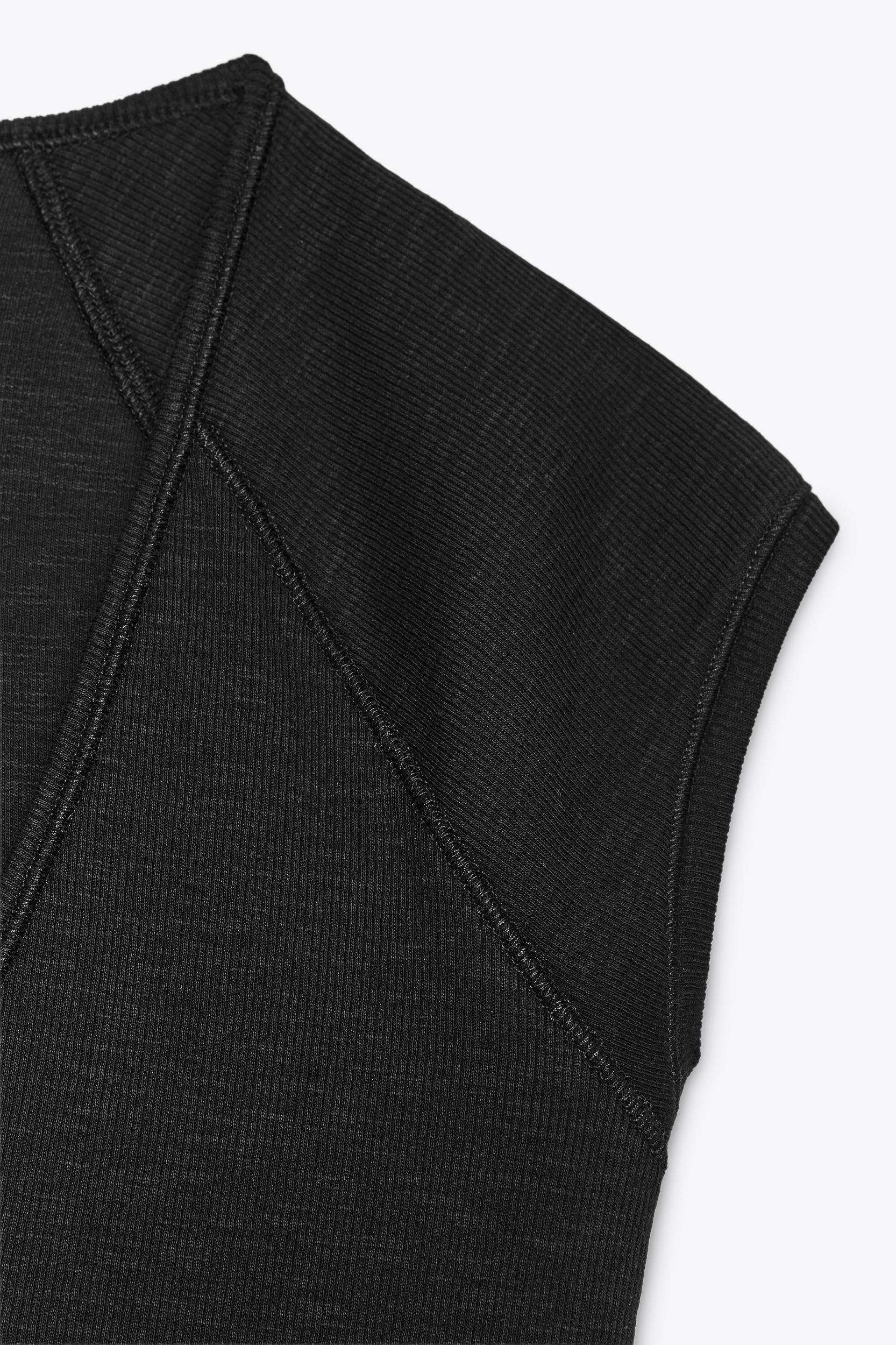 RIB V-NECK T-SHIRT Product Image