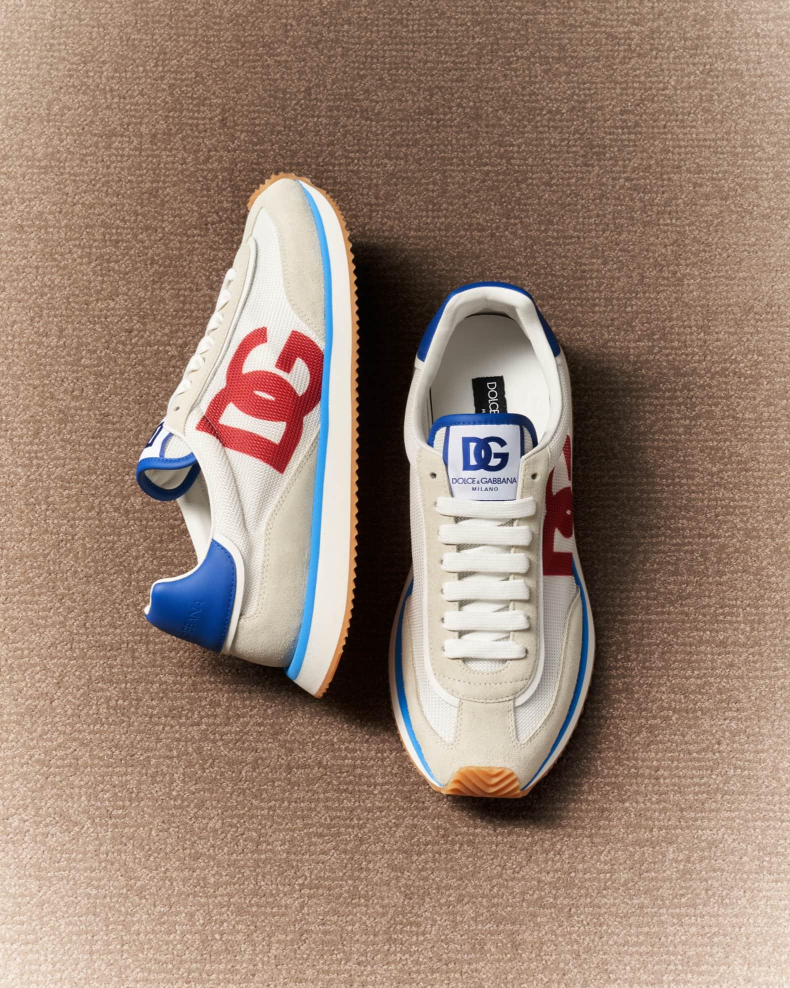 Men's Mixed-Material DG Cushion Sneakers Product Image