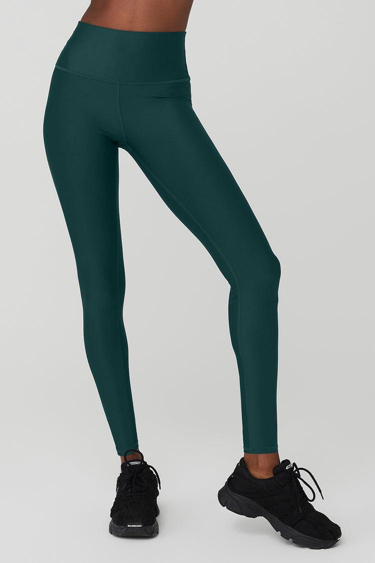 High-Waist Airlift Legging - Midnight Green Product Image
