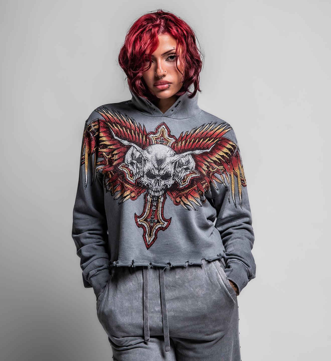 Hyper Speed Crop Po Hood Female Product Image