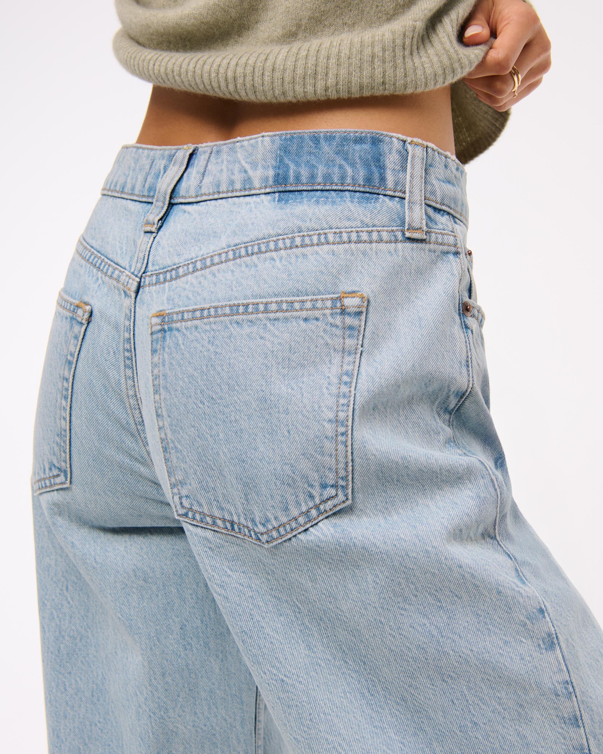 Low Rise Ultra Loose Jean Product Image