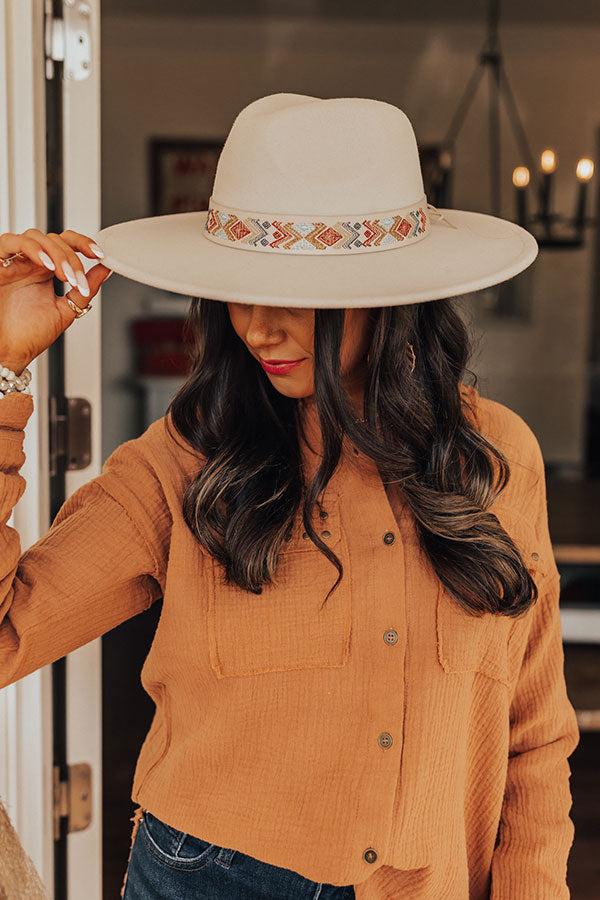 Incredible Love Felt Fedora In Ivory Product Image