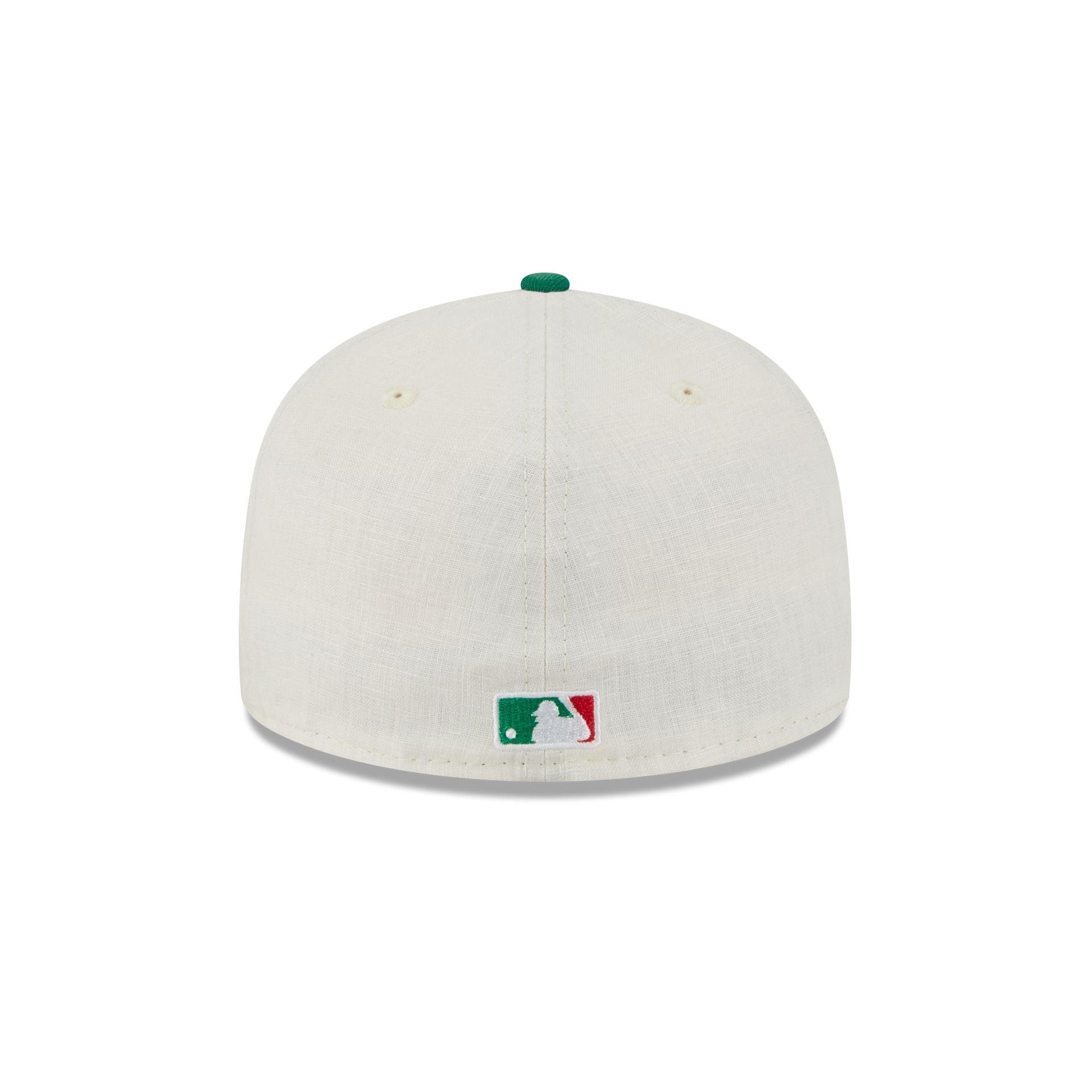 Los Angeles Dodgers Beaded Linen 59FIFTY Fitted Hat Male Product Image