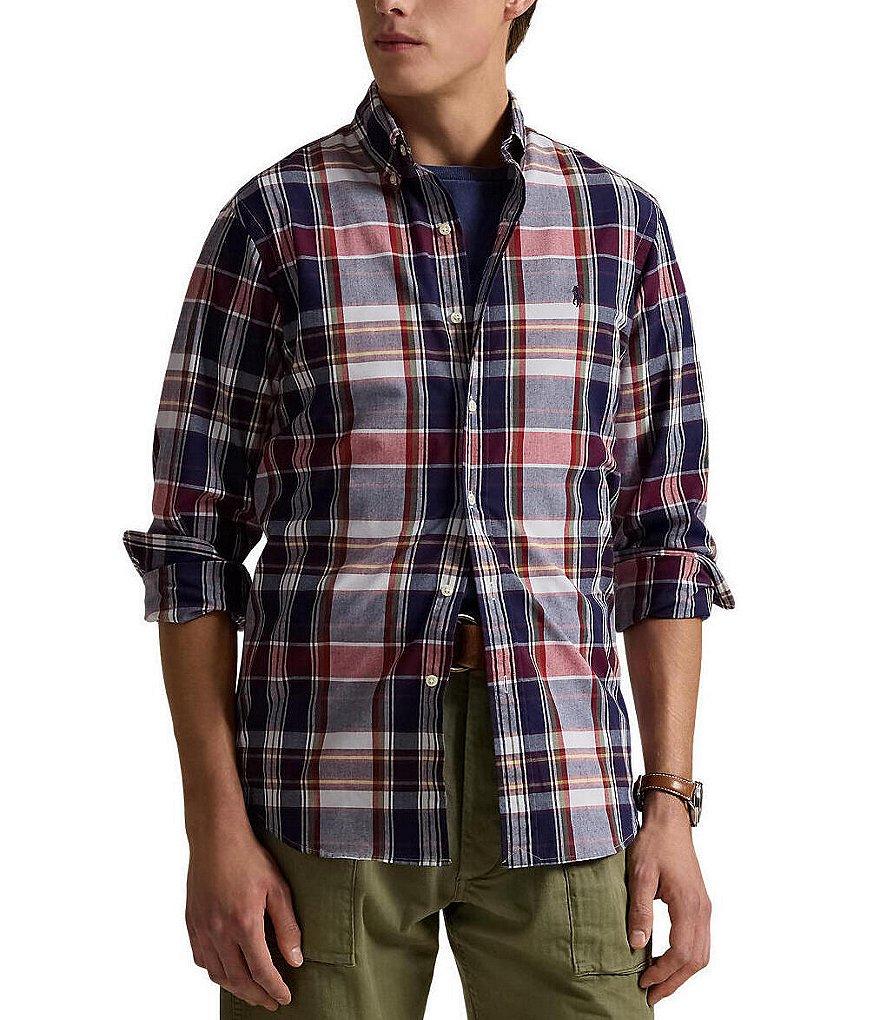 Polo Ralph Lauren Classic Fit Performance Stretch Long Sleeve Woven Shirt Product Image