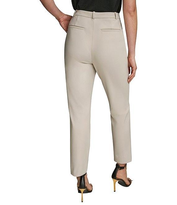 Donna Karan Ponte Straight Leg Pants Product Image