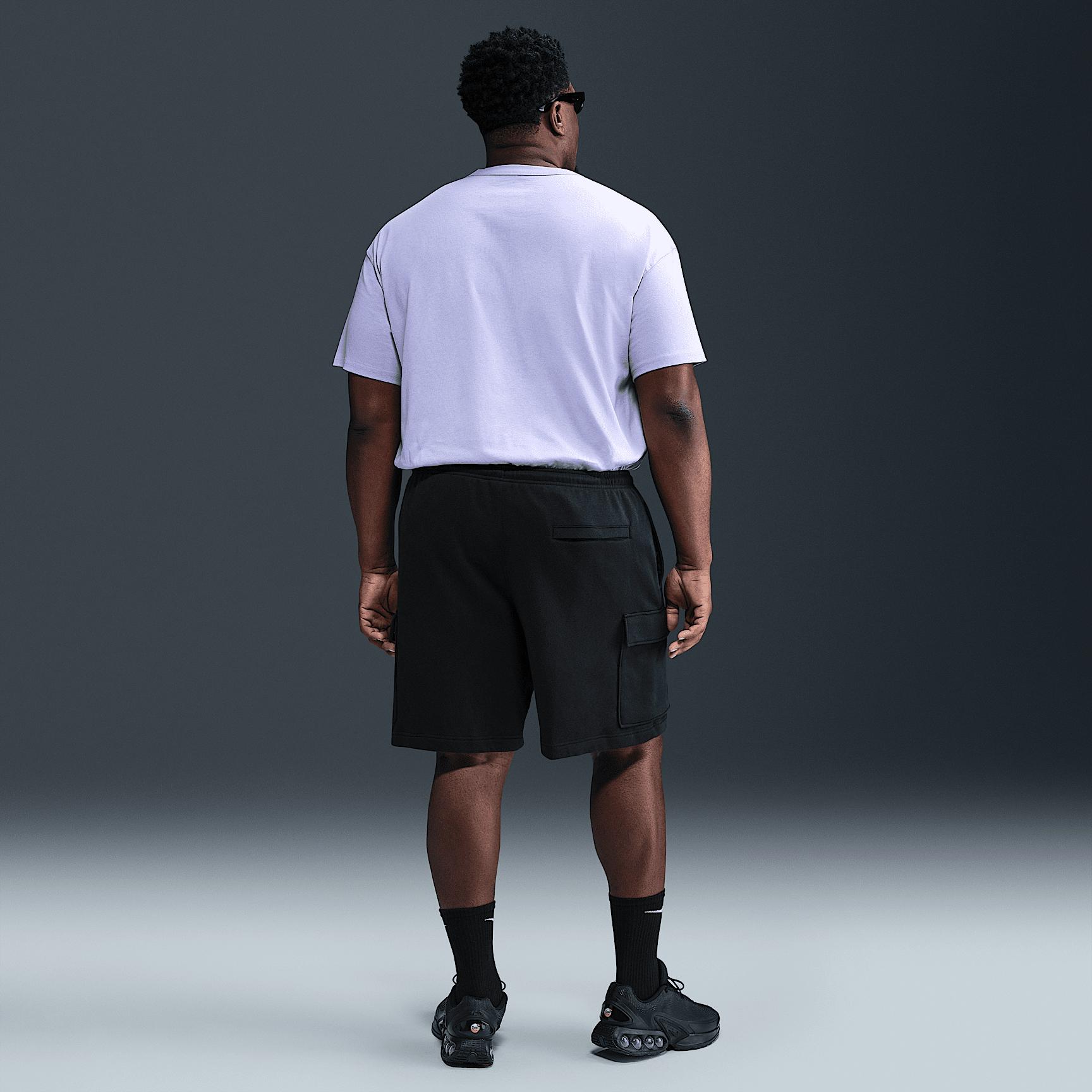 Nike Mens Club Fleece Cargo Shorts | FN3525-010 Product Image