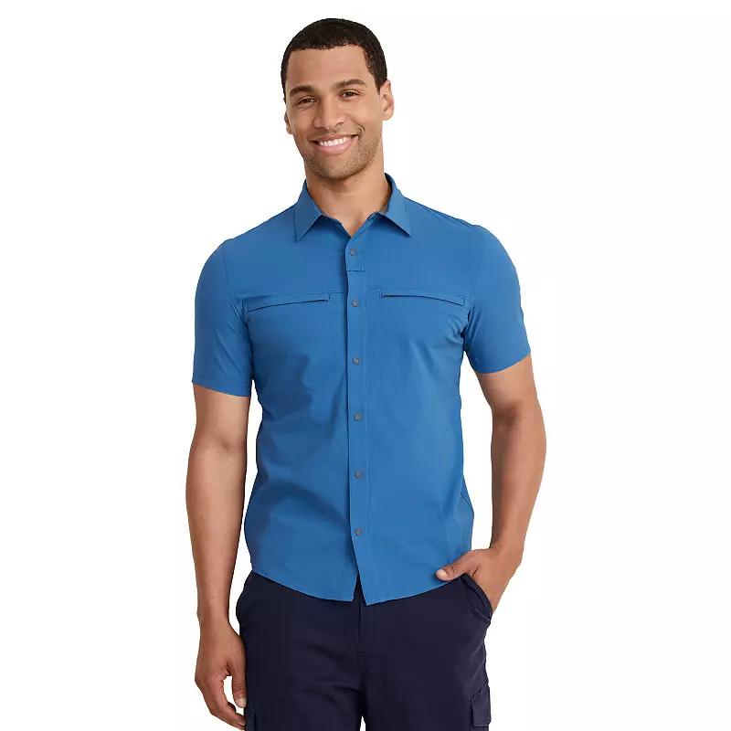 Men's Jockey Outdoors™ by Luke Bryan Short Sleeve Snap Woven Shirt,  Product Image