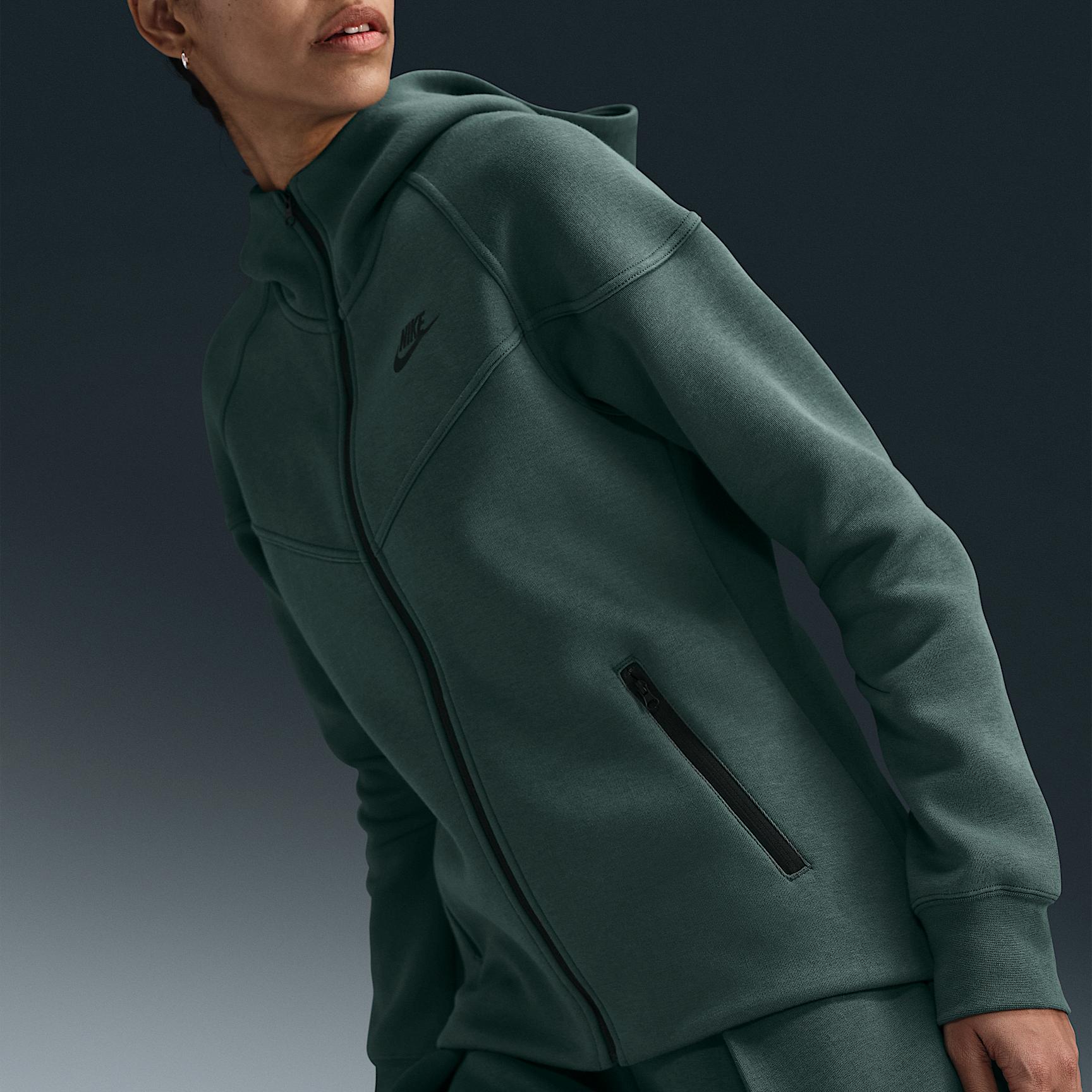 Womens Nike Sportswear Tech Fleece Windrunner Full-Zip Hoodie Product Image