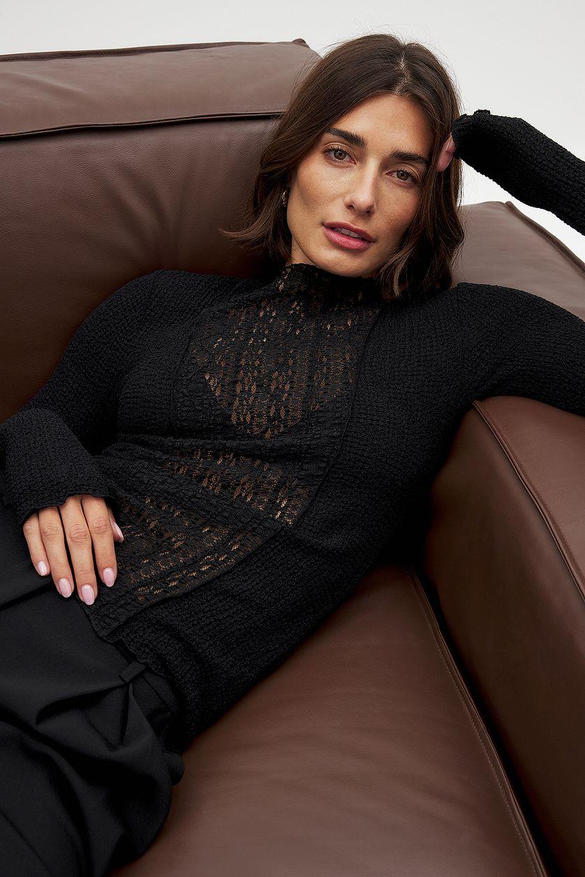 Panel Lace Top Product Image