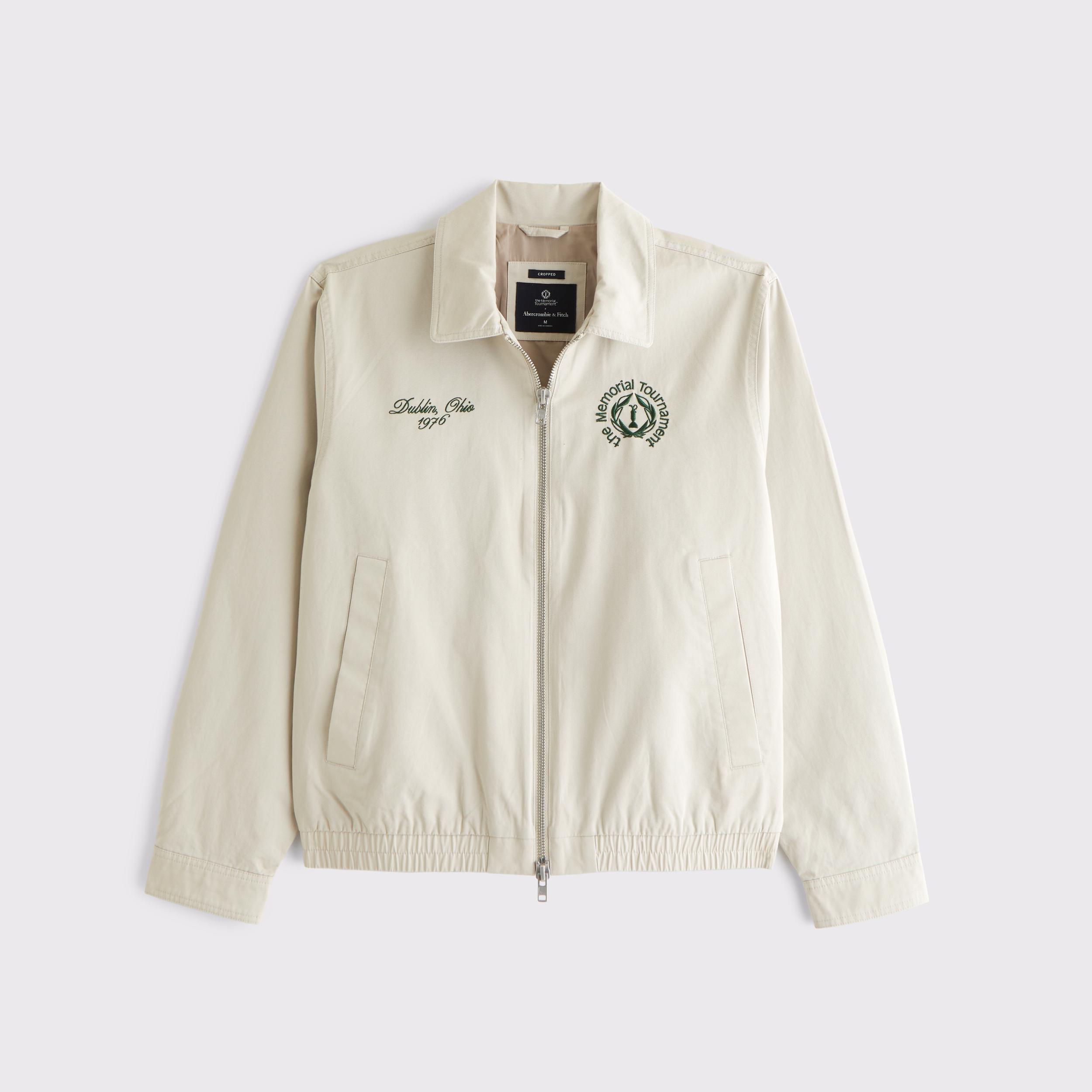 Memorial Tournament Cropped Zip Jacket Product Image
