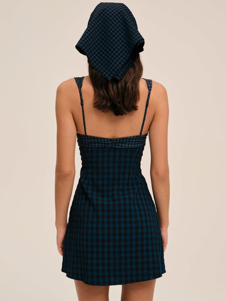 Blue River Mini Dress — Navy Product Image