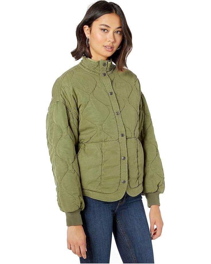 Women's Blank NYC Drop Shoulder Quilted Jacket Product Image
