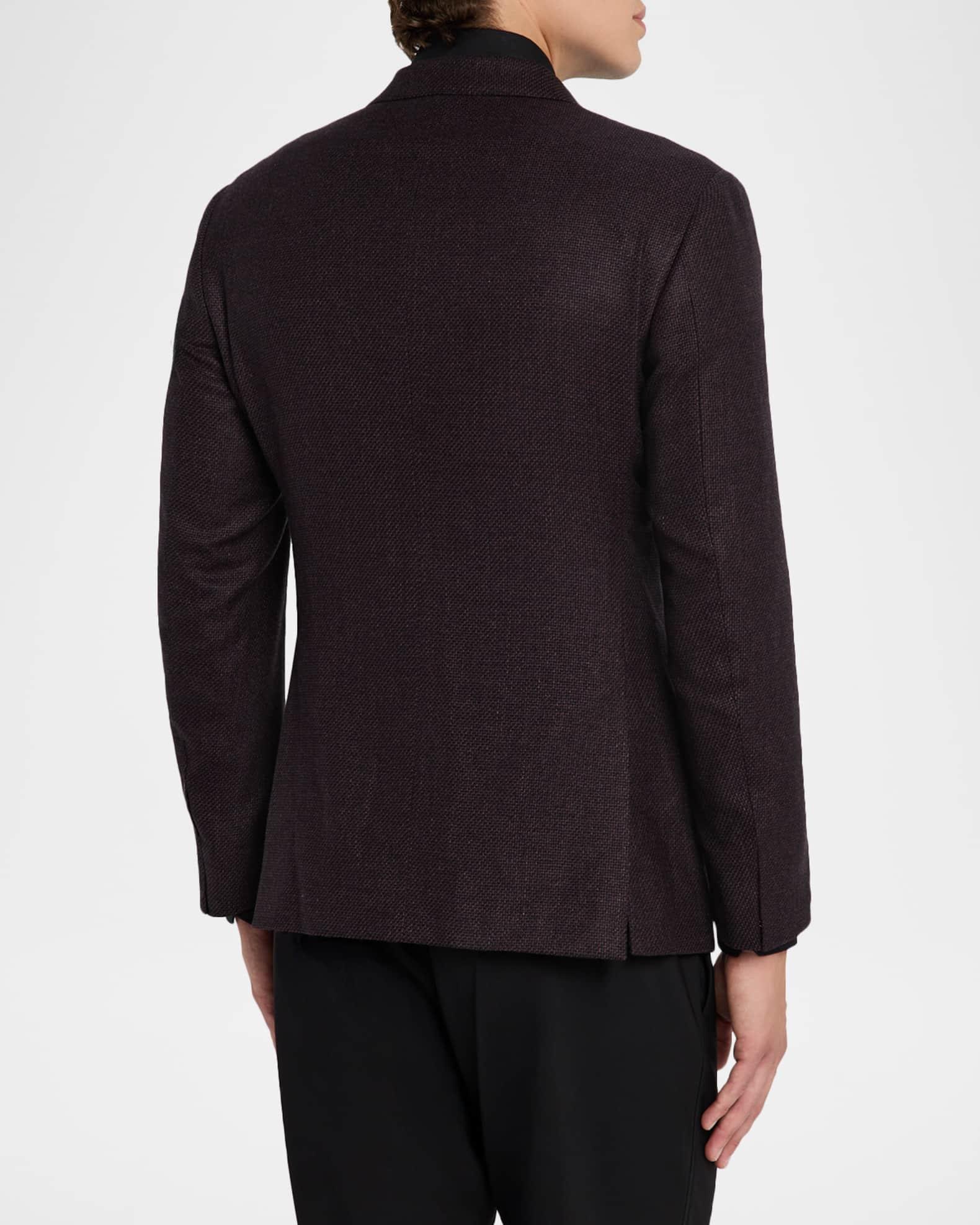 Men's Micro Grid Textured Blend Sport Coat Product Image