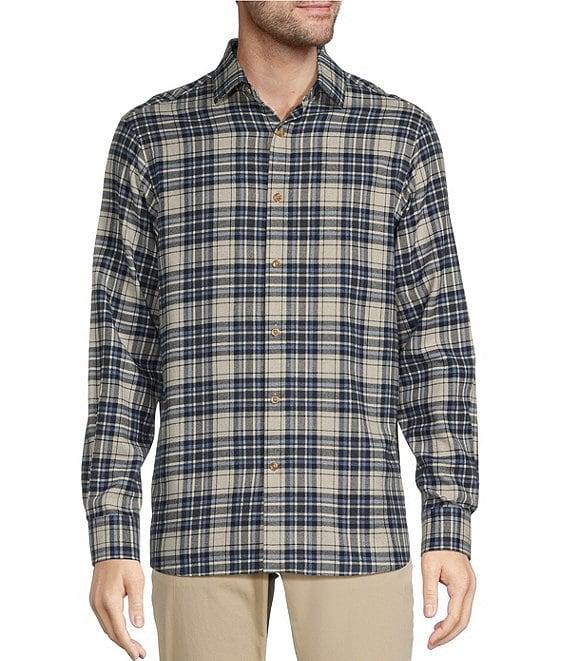 Hart Schaffner Marx Long Sleeve Plaid Sportshirt Product Image