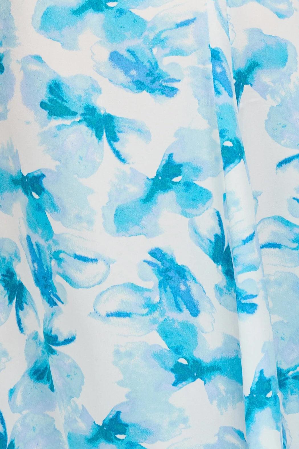 Cynthia Satin Midi Dress Product Image