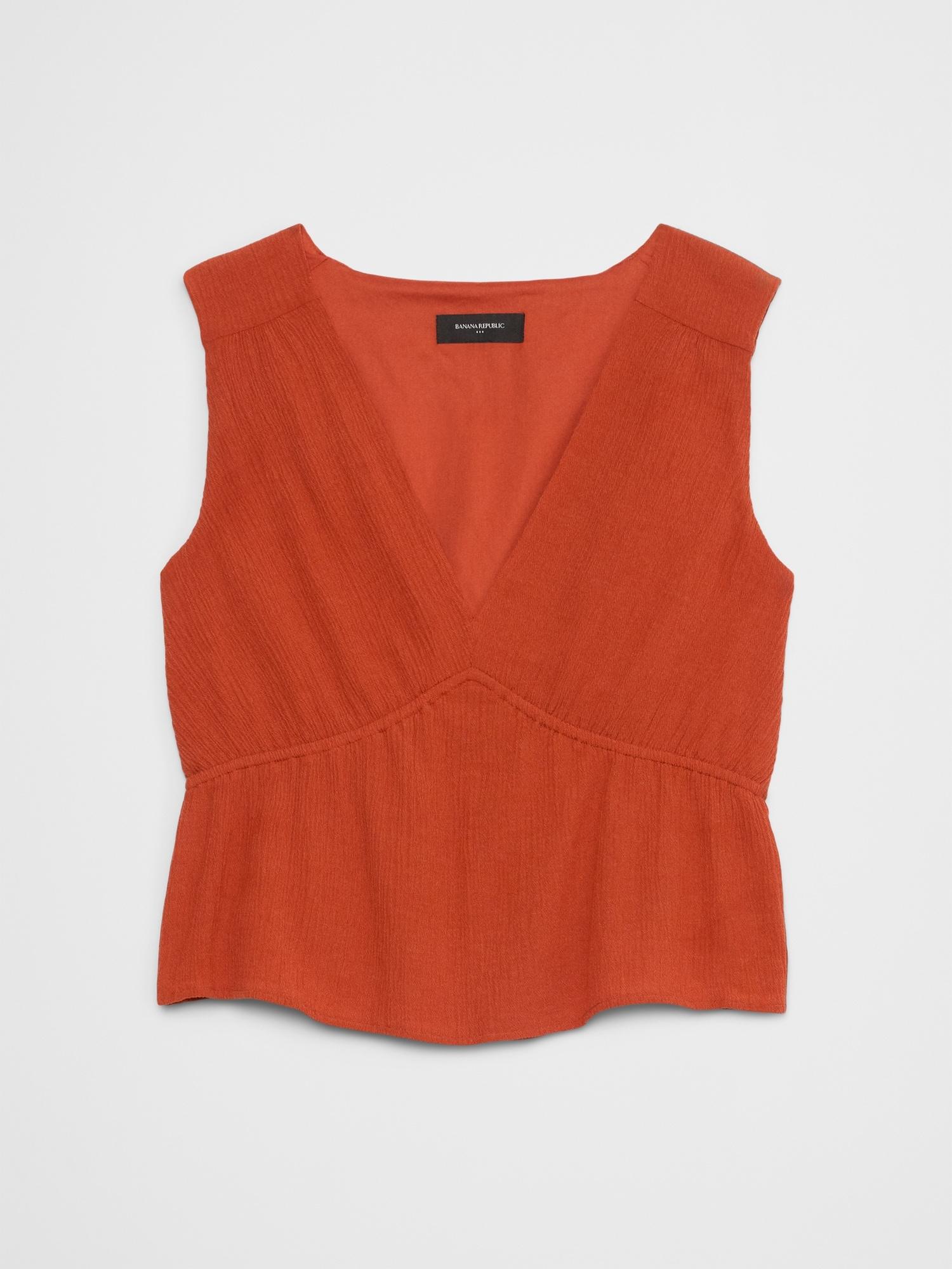 Pleated Crinkle Top Product Image