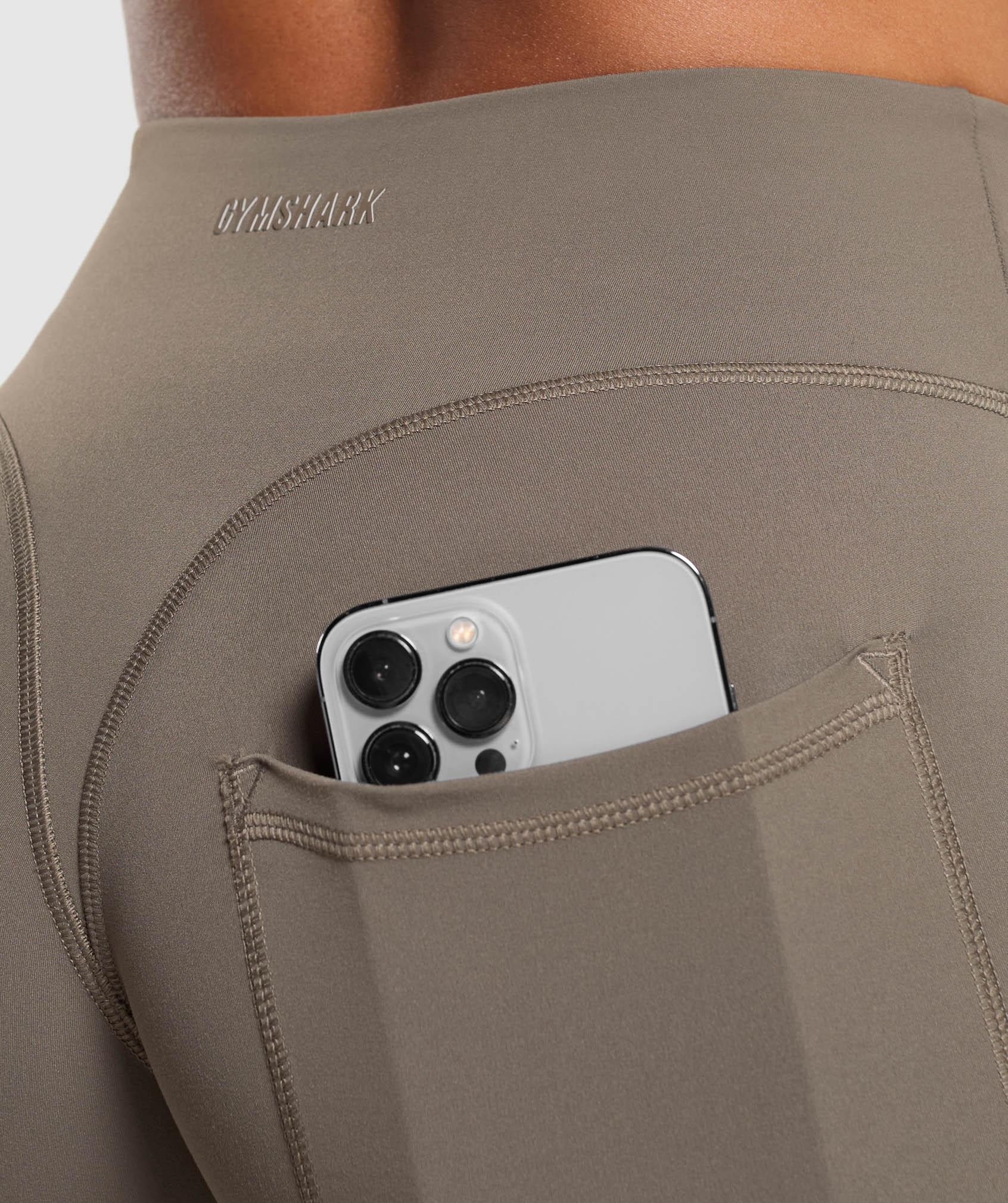 Gymshark Superset Pocket Shorts - Camo Brown Female Product Image