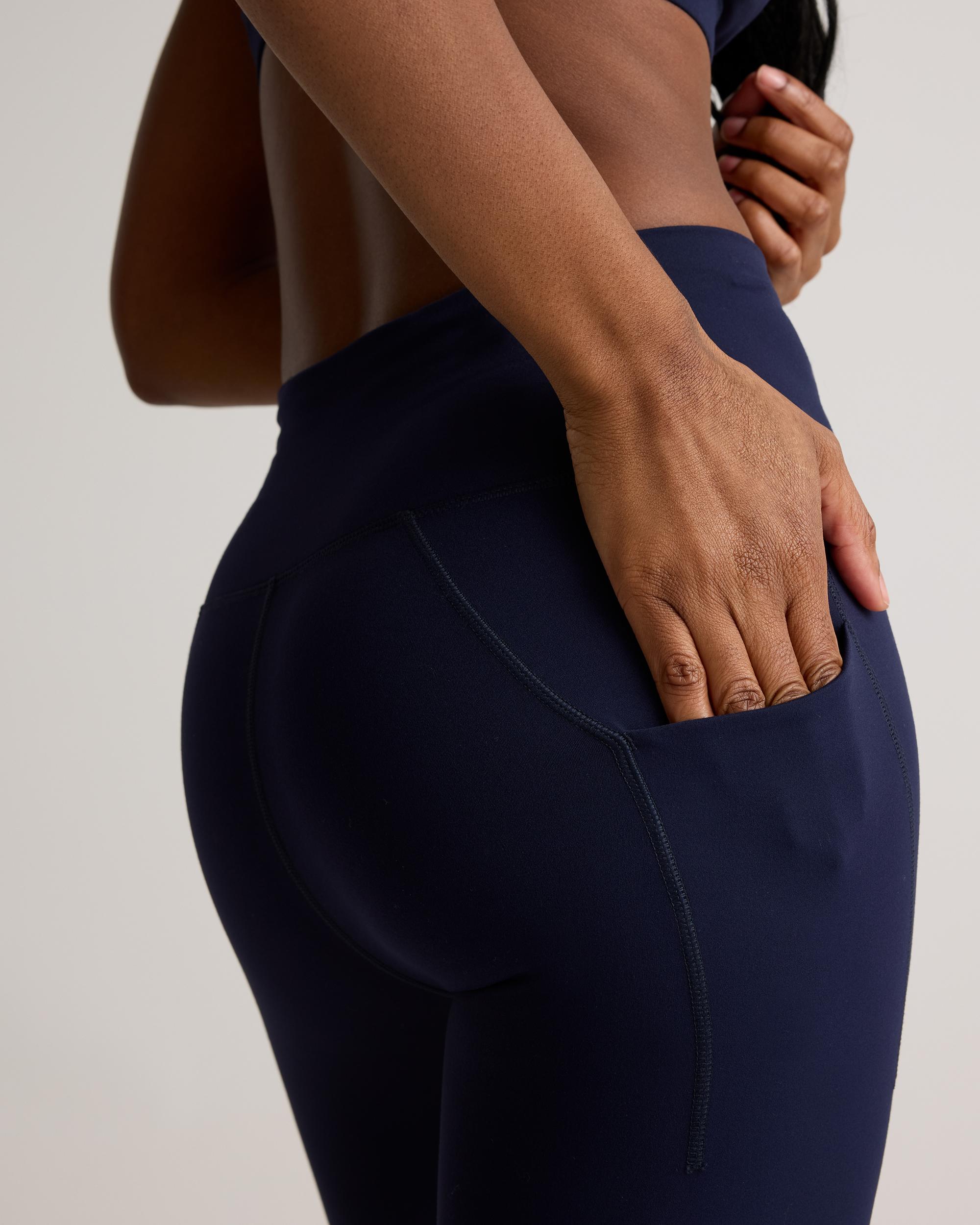 Quince | Women's Power-Up High-Rise Training Pocket Legging Nylon/Spandex Product Image